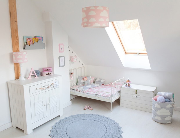Lampy z kolekcji Chmurki Pink, meble Marsylia