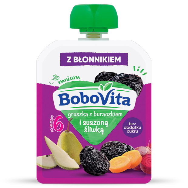 BoboVita_gruszka z buraczkiem i suszona sliwka