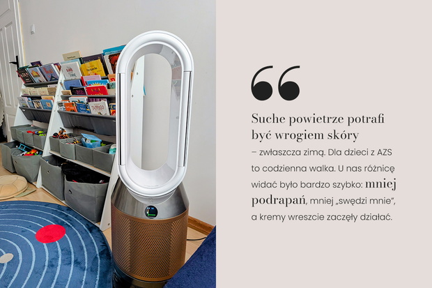 Dyson Purifier Humidify+Cool PH2 De-Nox - test naczelnej Mamo To Ja - Marty Kabulskiej