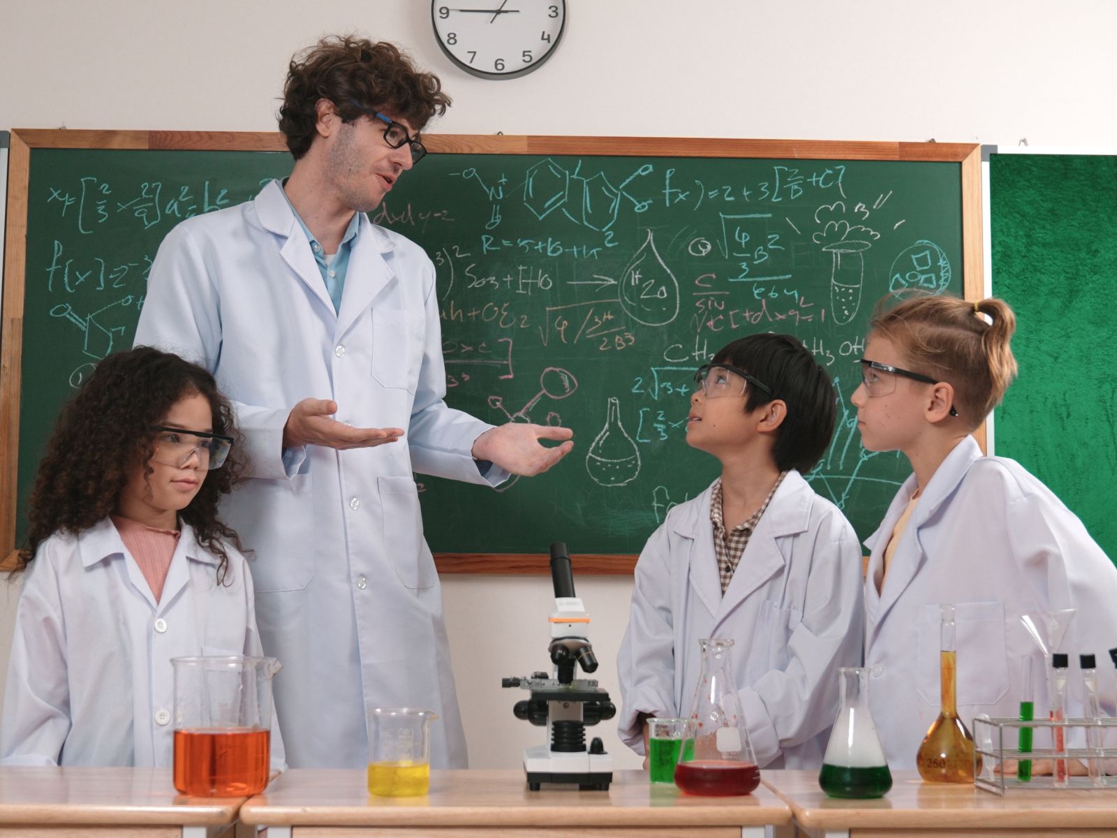 Lekcja chemii