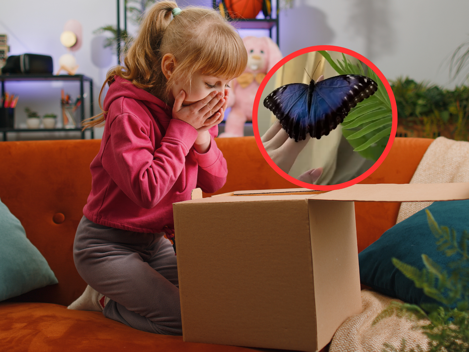 motyl dla dziecka
