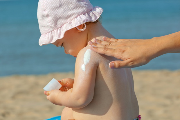 dziecko na plaży