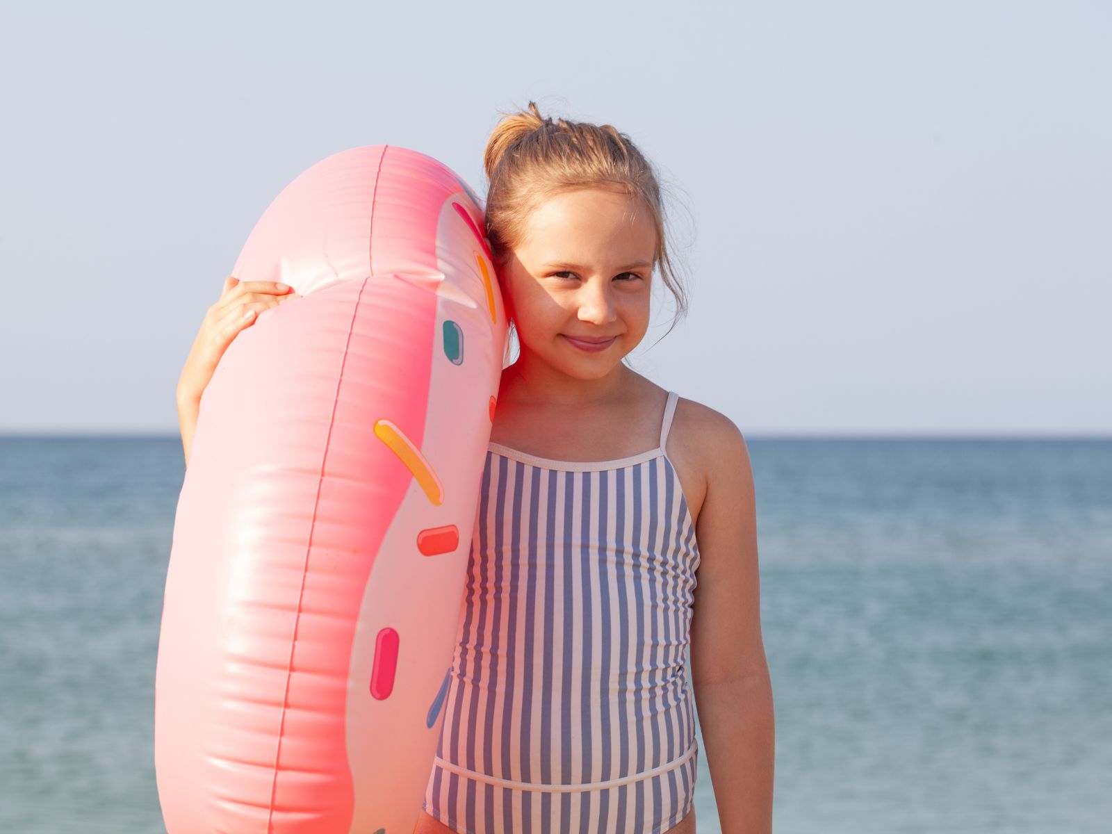 Dziewczynka na plaży