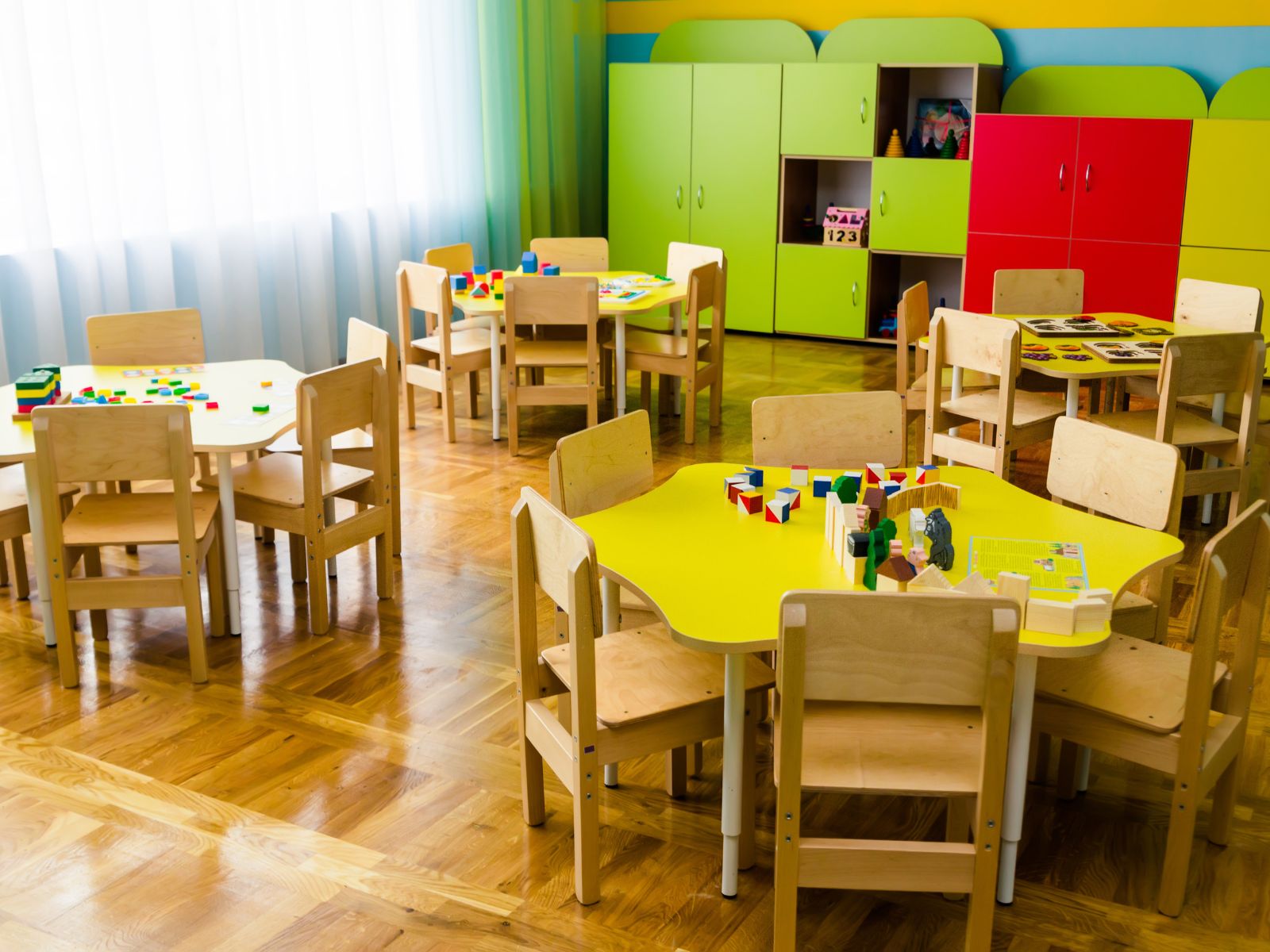 sala w przedszkolu