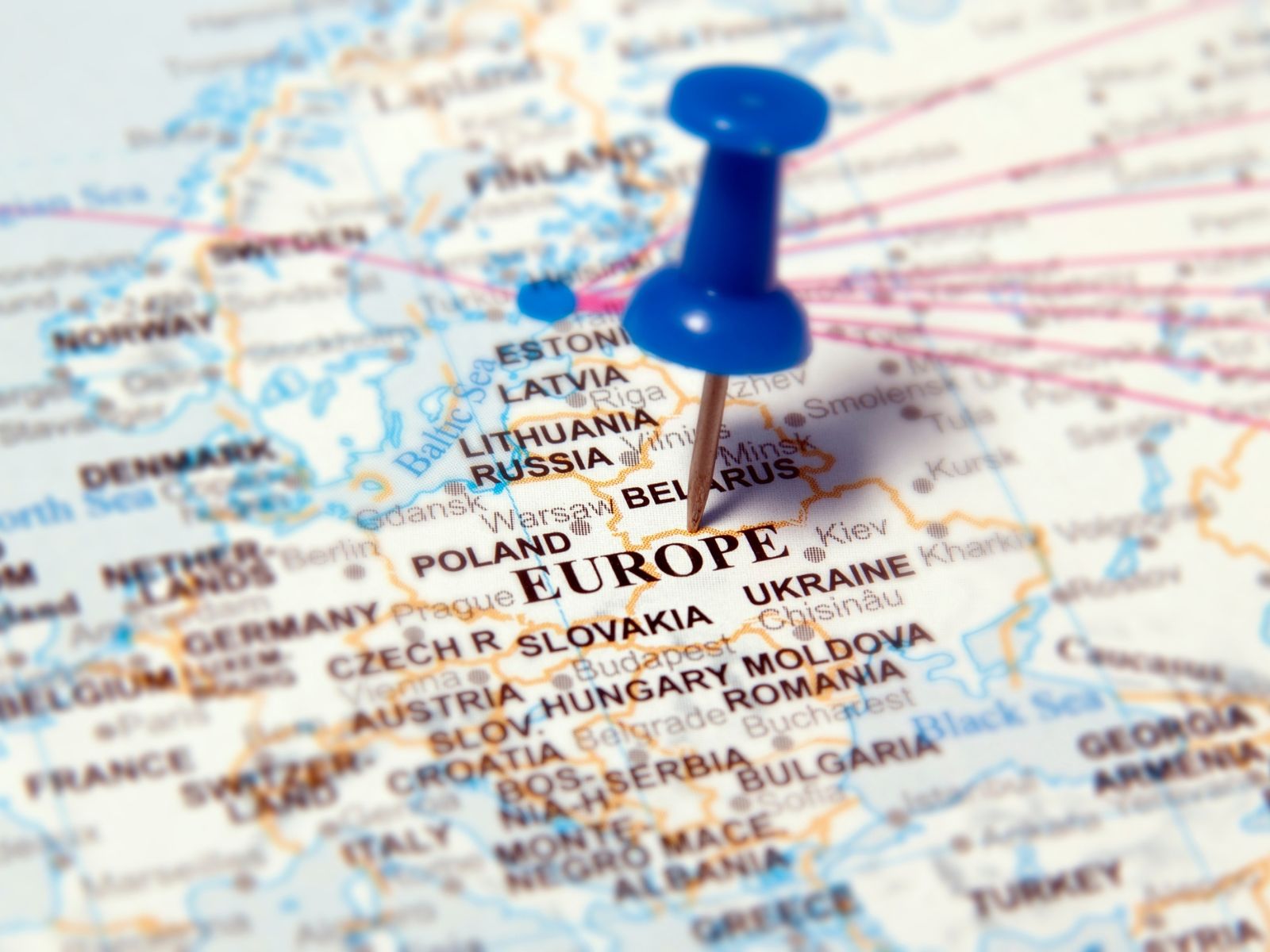 Mapa Europy