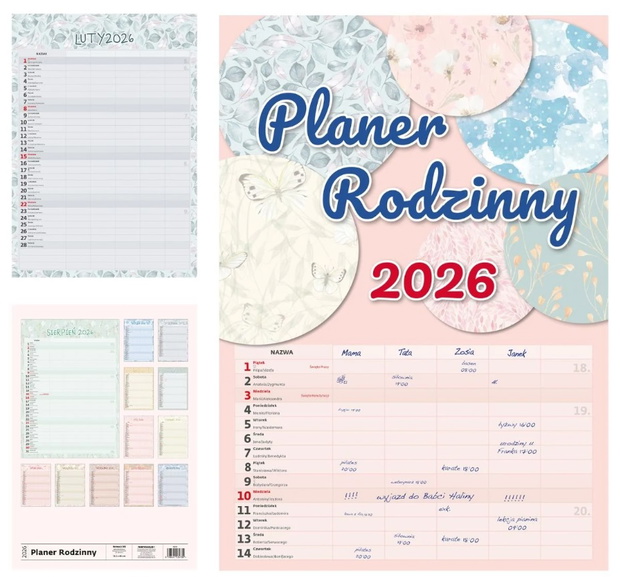 planner rodzinny