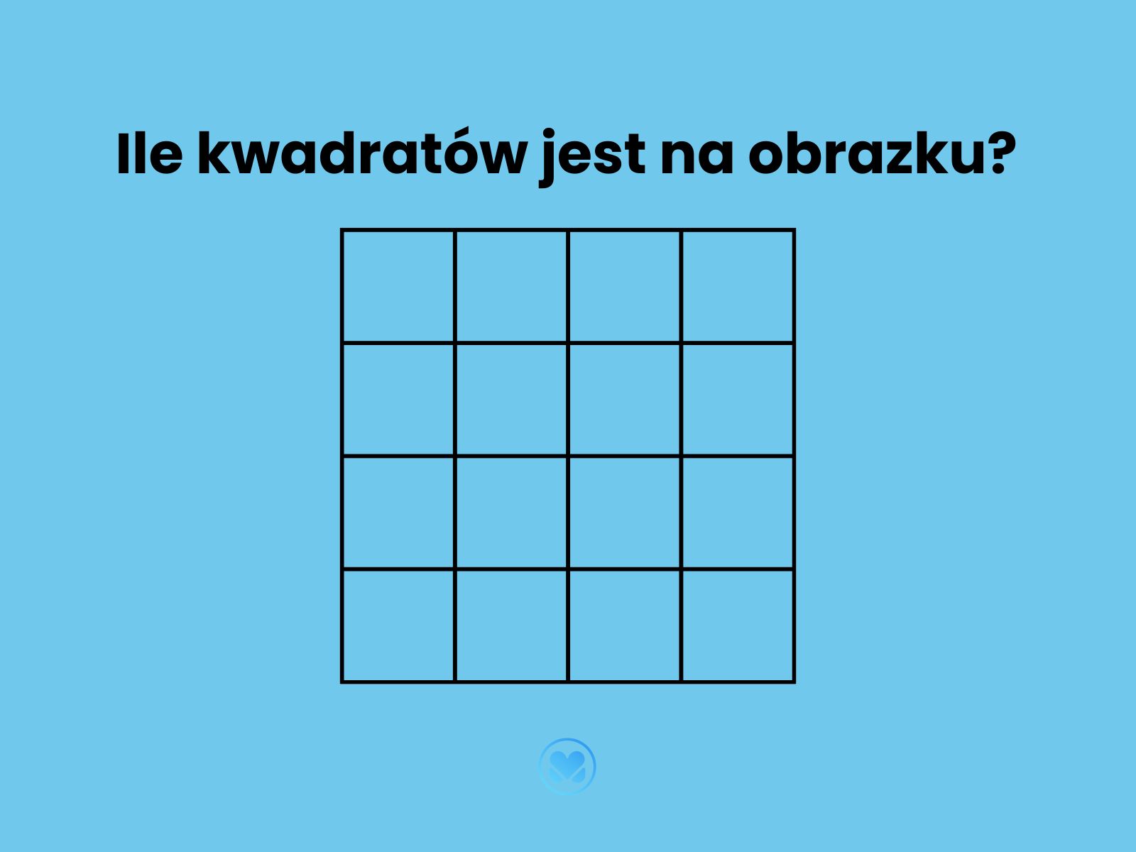 zagadka ile kwadratów