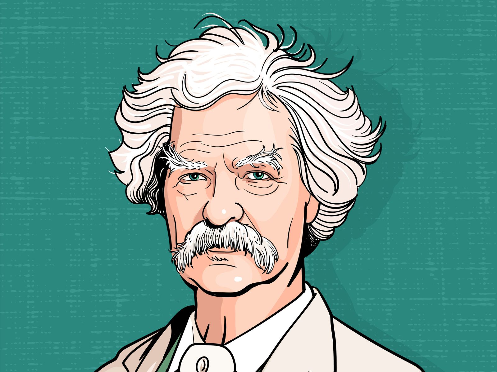 Mark Twain grafika