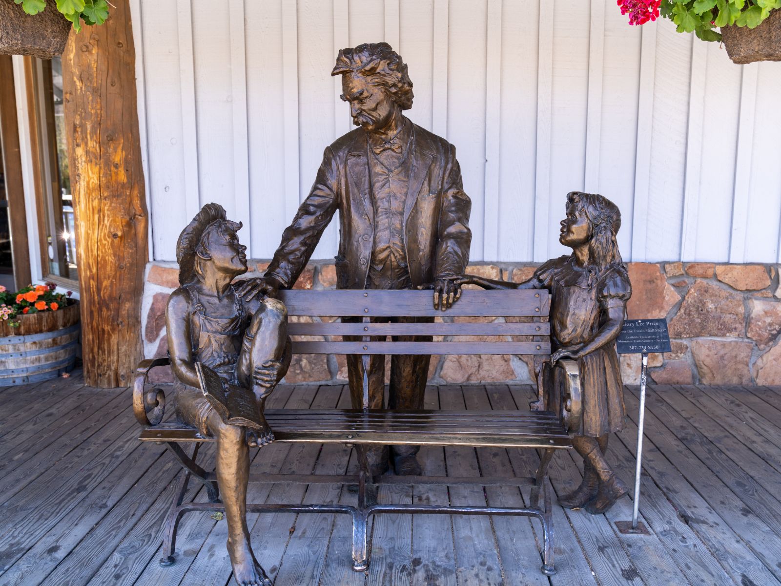 Mark Twain rzeźba