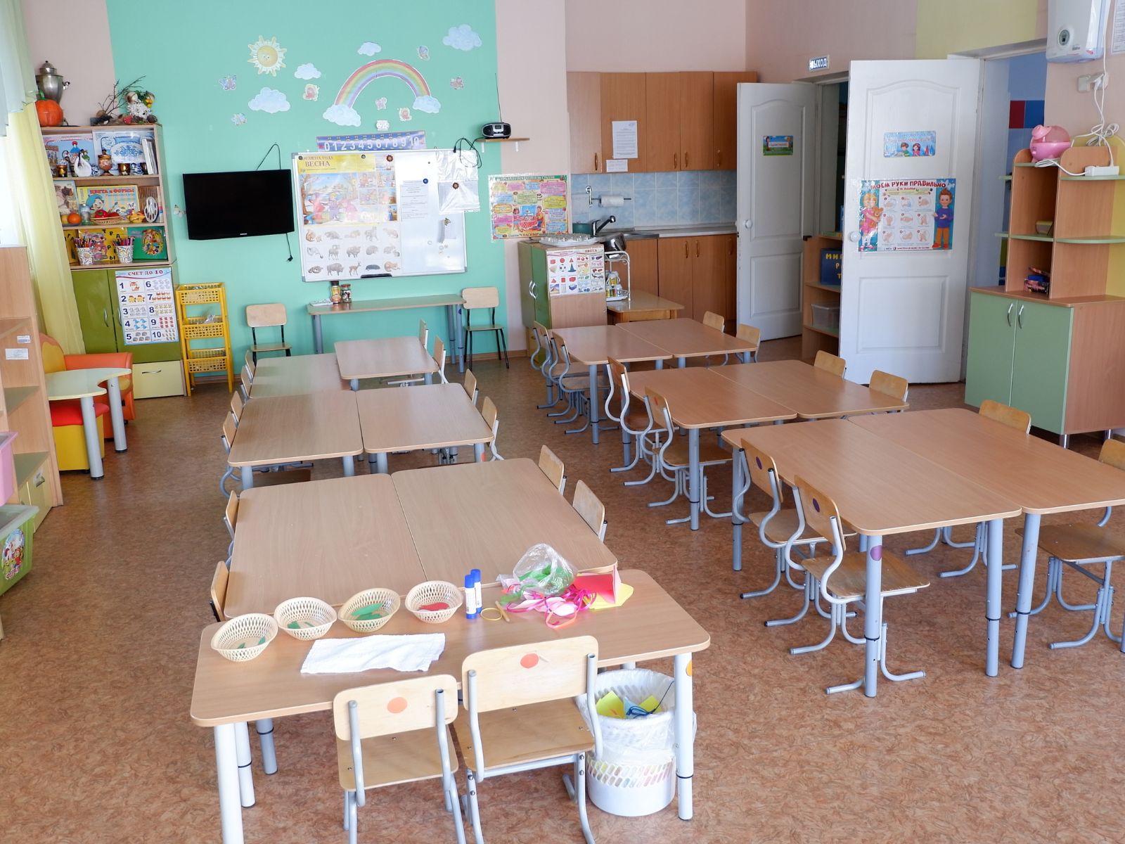 pusta sala w przedszkolu