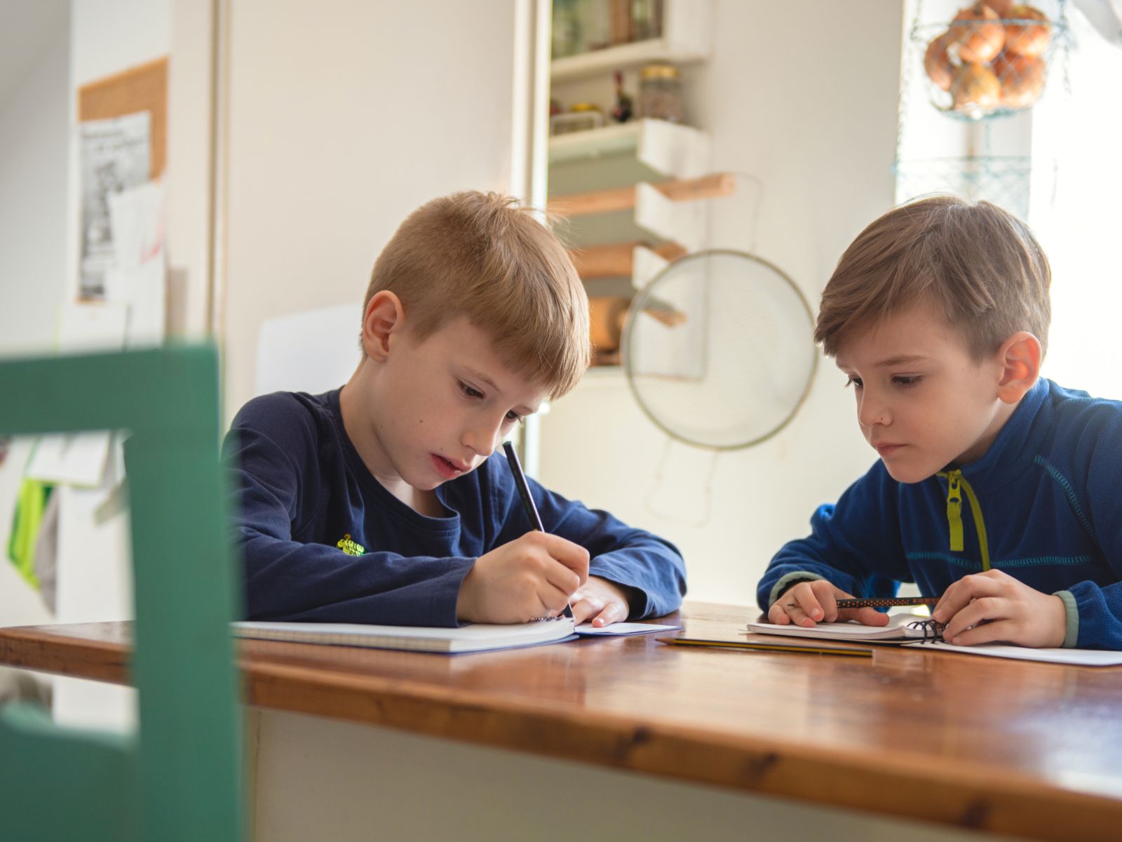 edukacja domowa, odrabianie lekcji