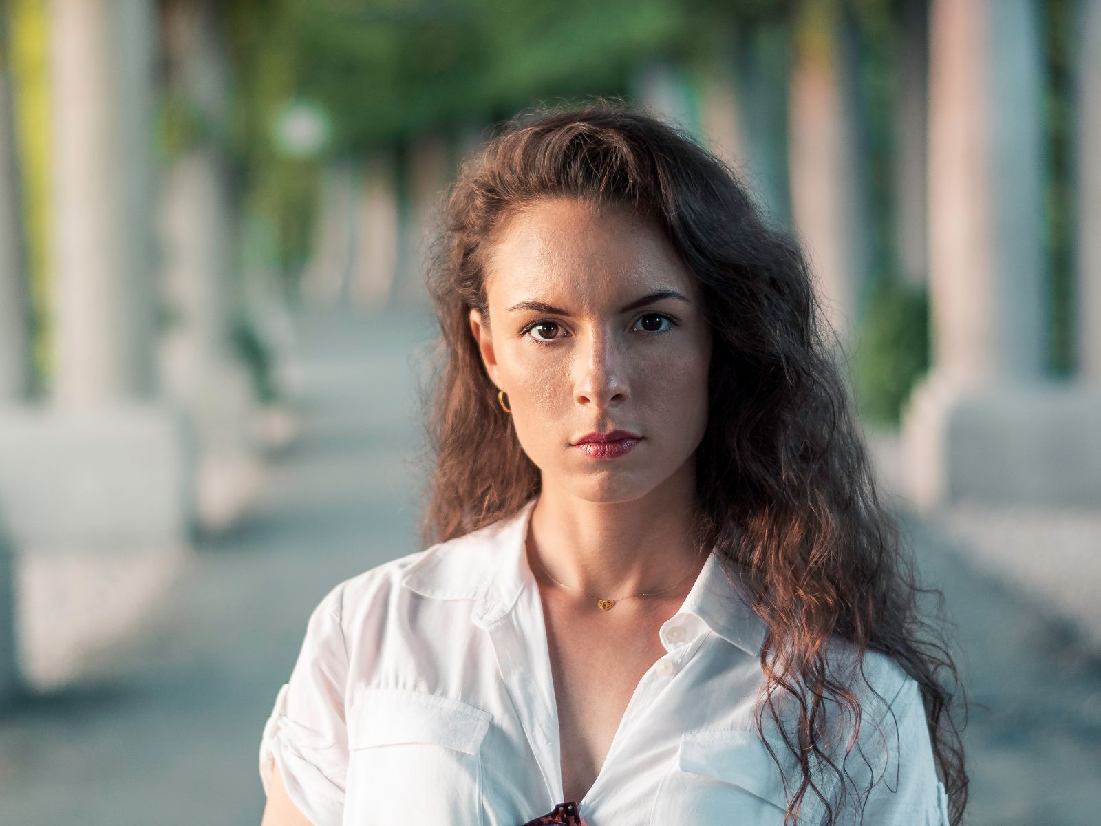Pewna siebie kobieta