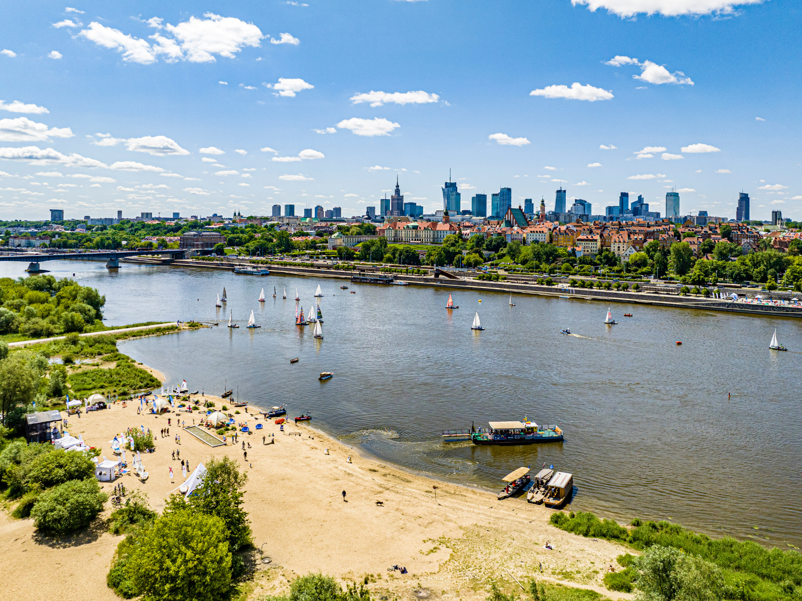 miejska plaża