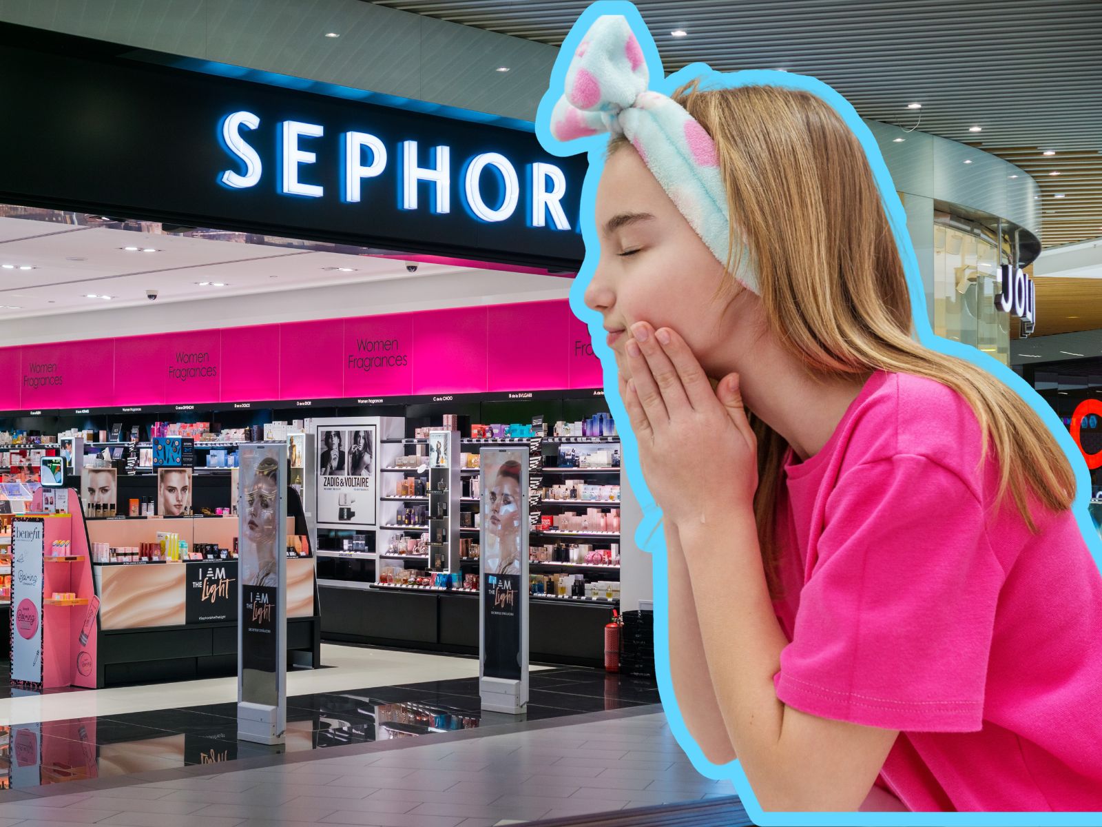 dziewczynka sephora