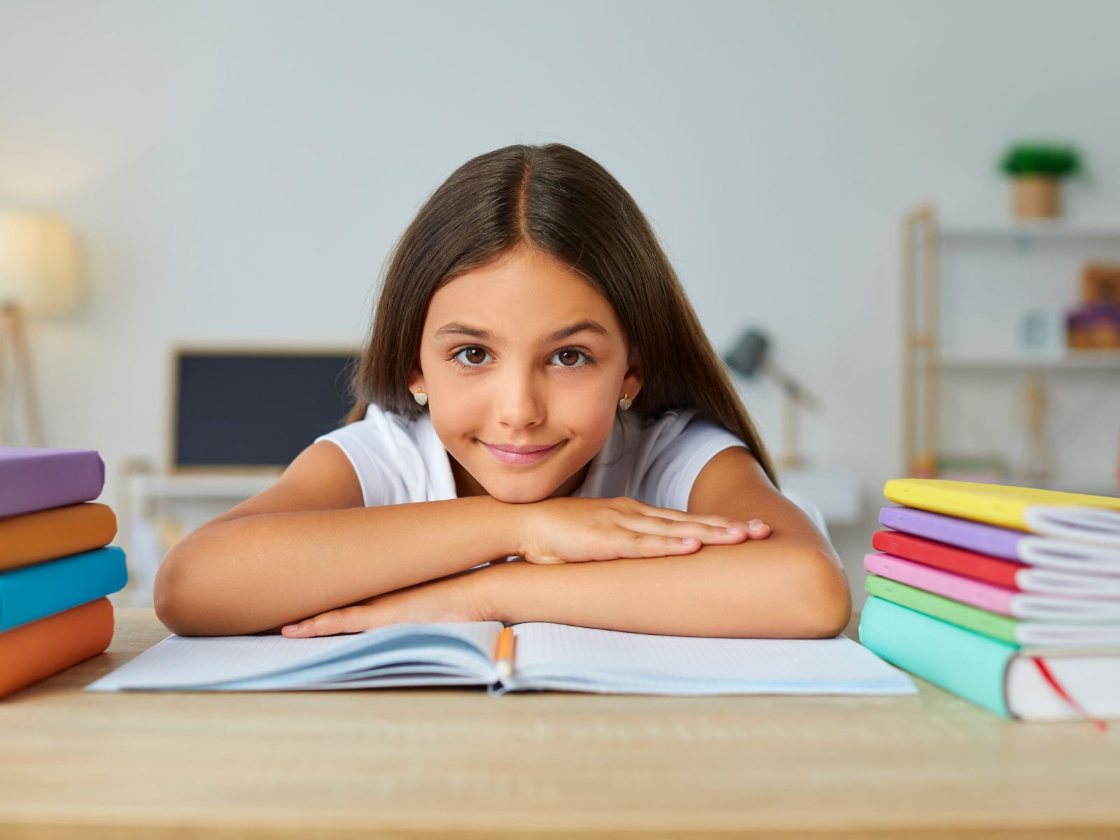 odrabianie lekcji, powtarzanie materiału edukacyjnego