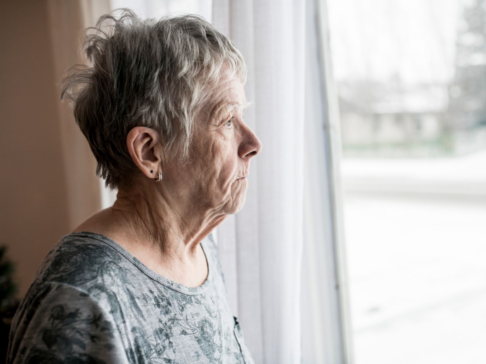 seniorka w domu spokojnej starości