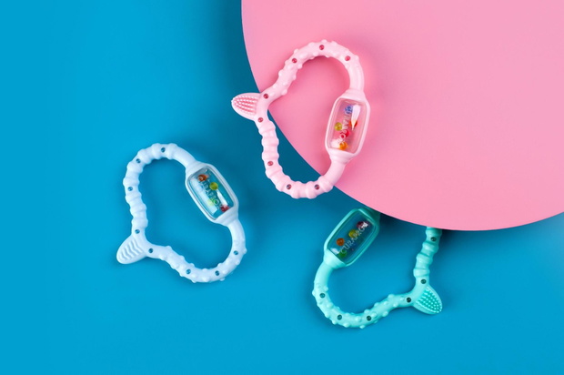 Editorial_Baby_Teething ring_Blue_Pink_Turquoise