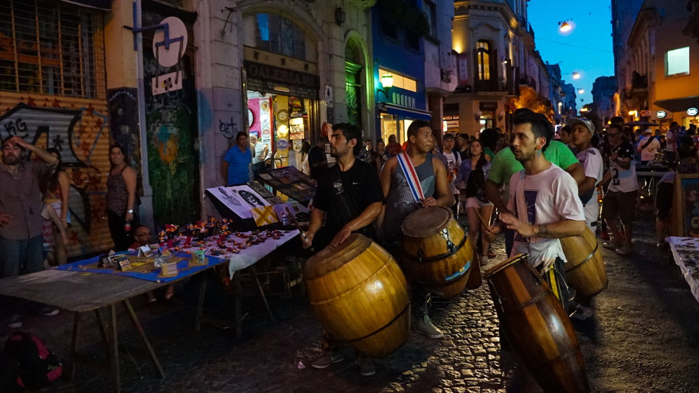 Zabawa na ulicach Buenos Aires