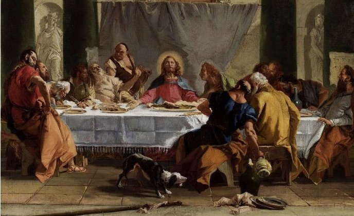 Giovanni Domenico Tiepolo - Ostatnia Wieczerza