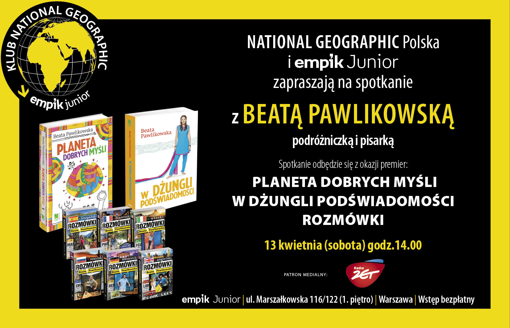 Klub NG z Beatą Pawlikowską