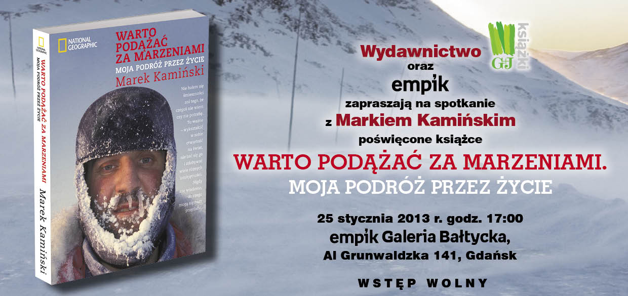 Spotkanie z Markiem Kamińskim z cyklu Klub NG