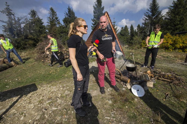 Obóz surviwalowy grupy Niezłomni na Leskowcu