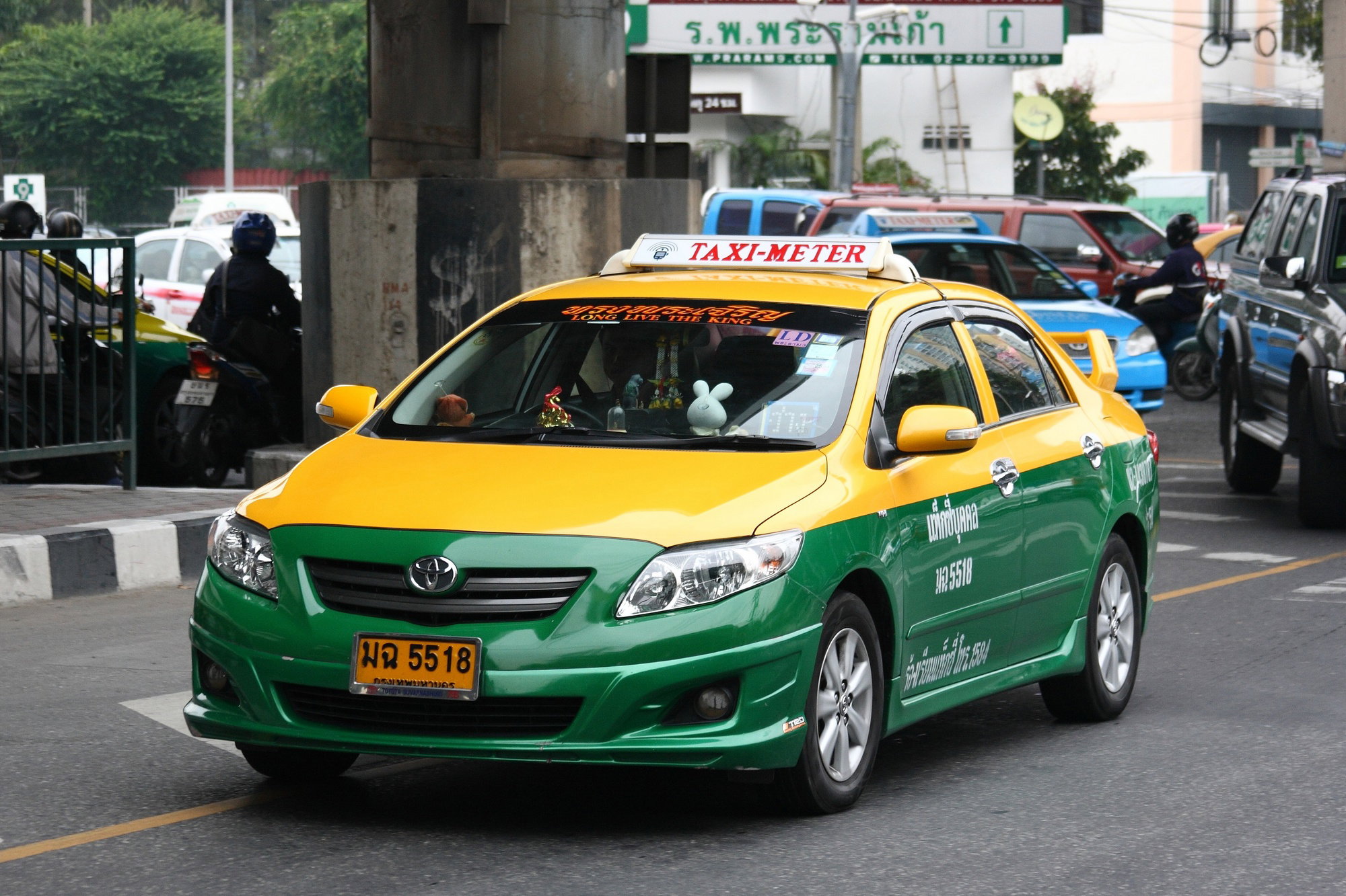 Taxi w Bongkoku