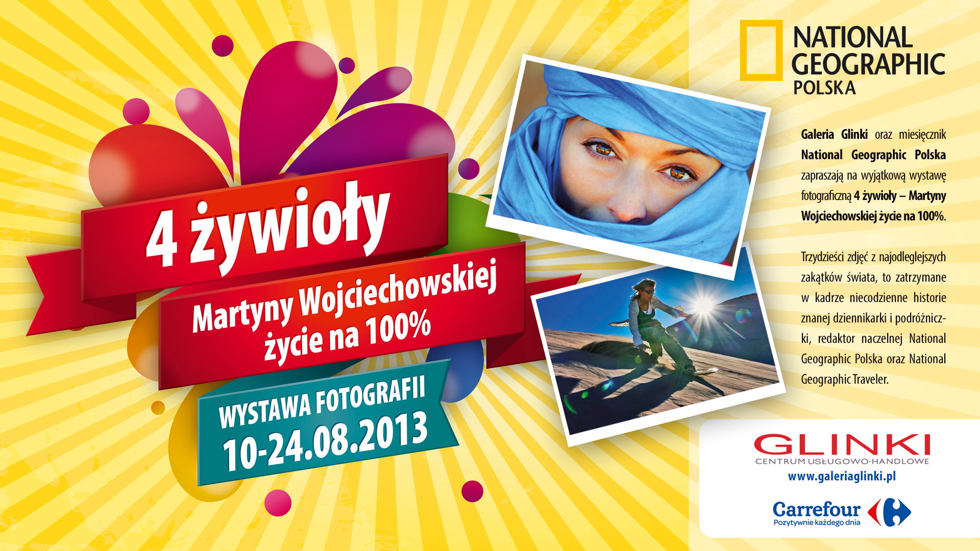 4 żywioły – Martyny Wojciechowskiej życie na 100%