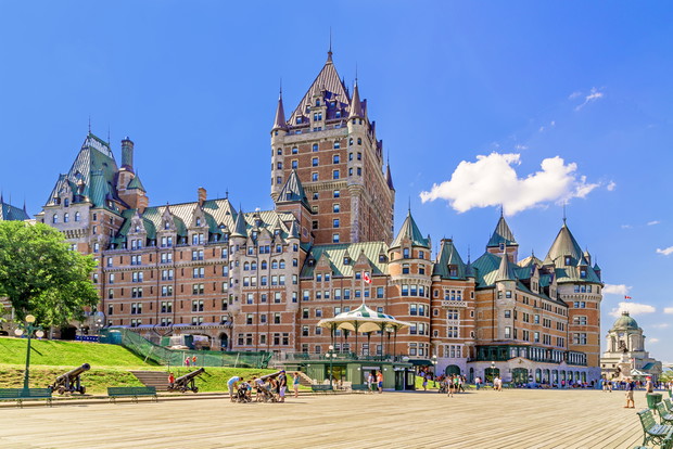 3. Quebec - jego znak rozpoznawczy to Frontena
