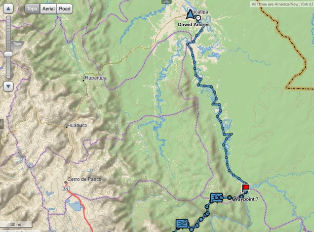 Atalaya to Pucallpa