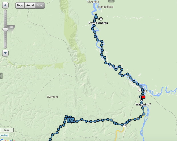 Biking the Amazon River - Map 2