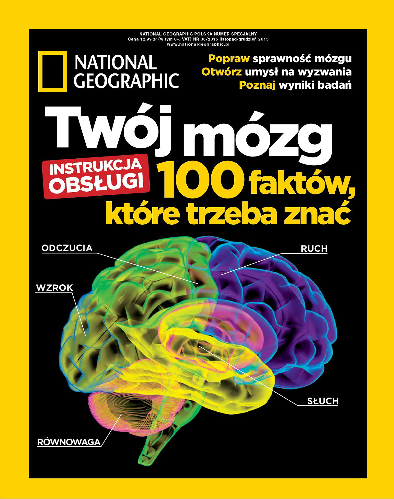 Twój mózg NG Polska - okładka