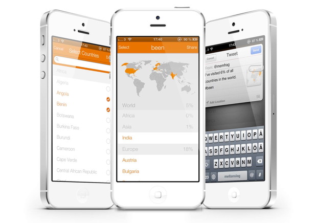 Aplikacja been app fot. facebook.com/beenapp/