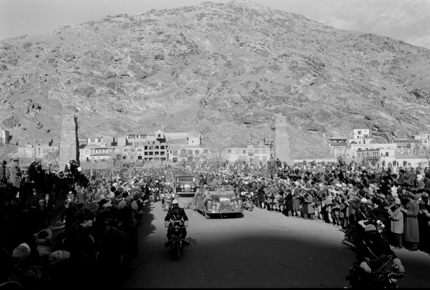 9 grudnia 1959 roku, prezydent USA Dwight Eisenhower odwiedza Afganistan