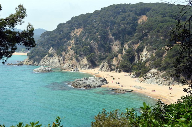 Playa Santa Cristina, Lloret de Mar