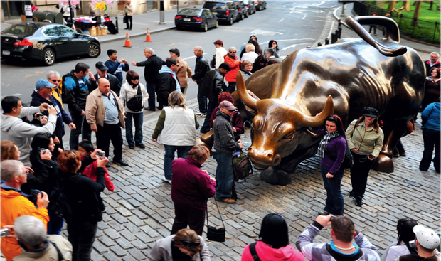 Charging Bull, czyli posąg szarżującego byka (Nowy Jork)