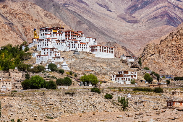 Likir gompa - świątynia pośród gór
