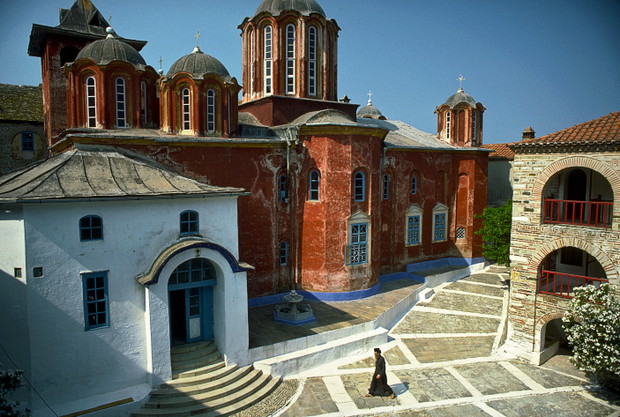 Monaster Pantokratora przed remontem