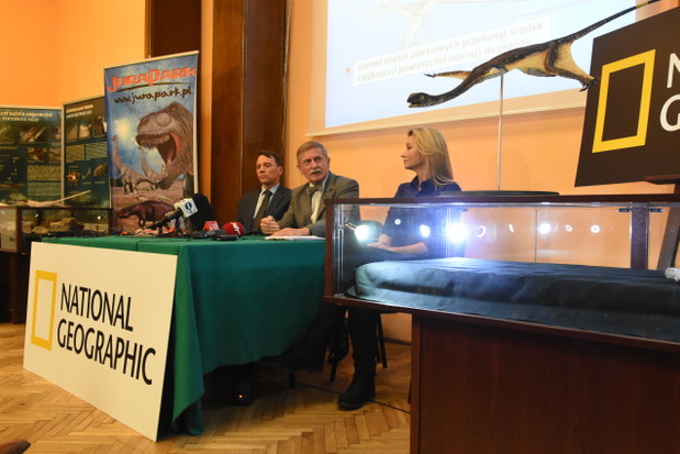 Konferencja prasowa National Geographic Polska oraz Instytutu Paleobiologii PAN