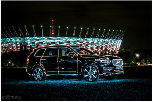 Volvo w pięknym malowaniu