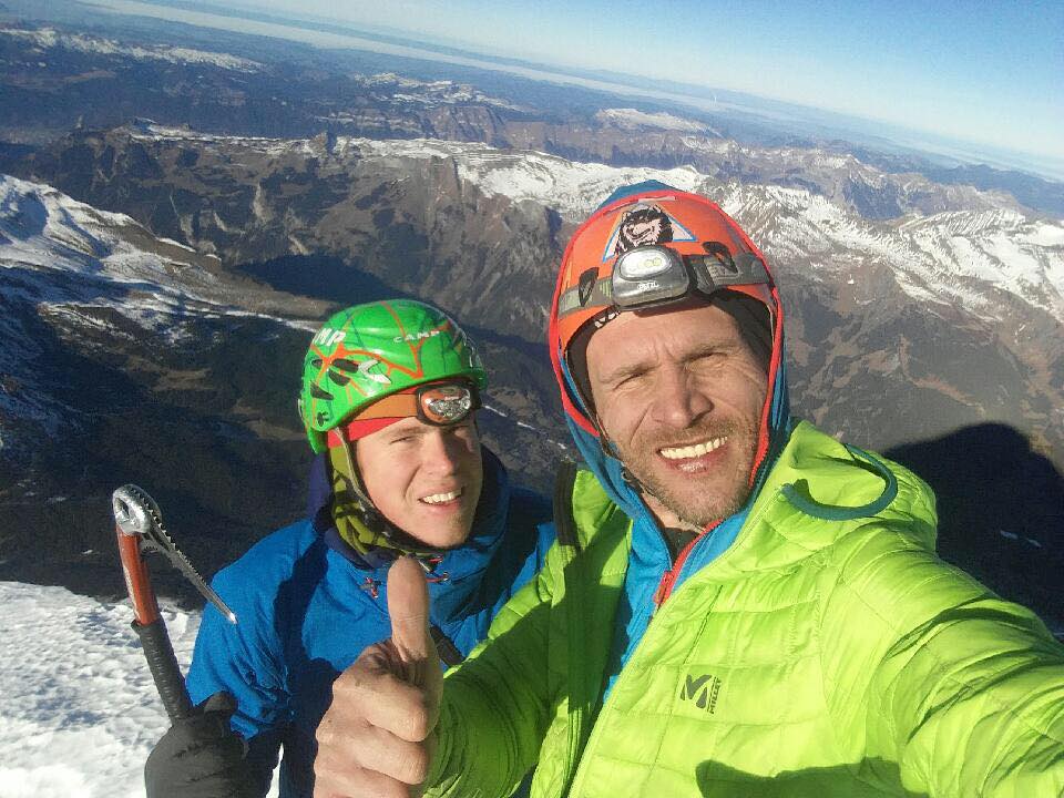 Marcin Yeti Tomaszewski i Tom Ballard wyznaczyli nową drogę na północnej ścianie Eigeru
