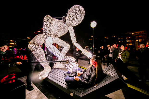 Goethe Institut PopUpPavillon Silent Disco