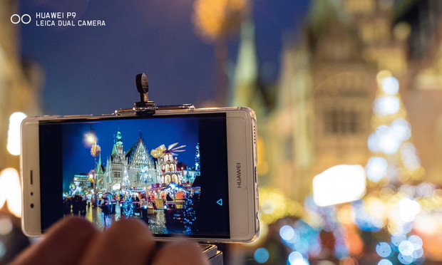 W świątecznym nastroju. Test Huawei P9