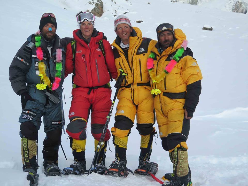 Alex Txikon, Tamara Lunger, Simone Moro, Ali Sadpara
