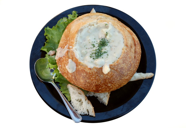 Clam chowder, Ameryka Północna