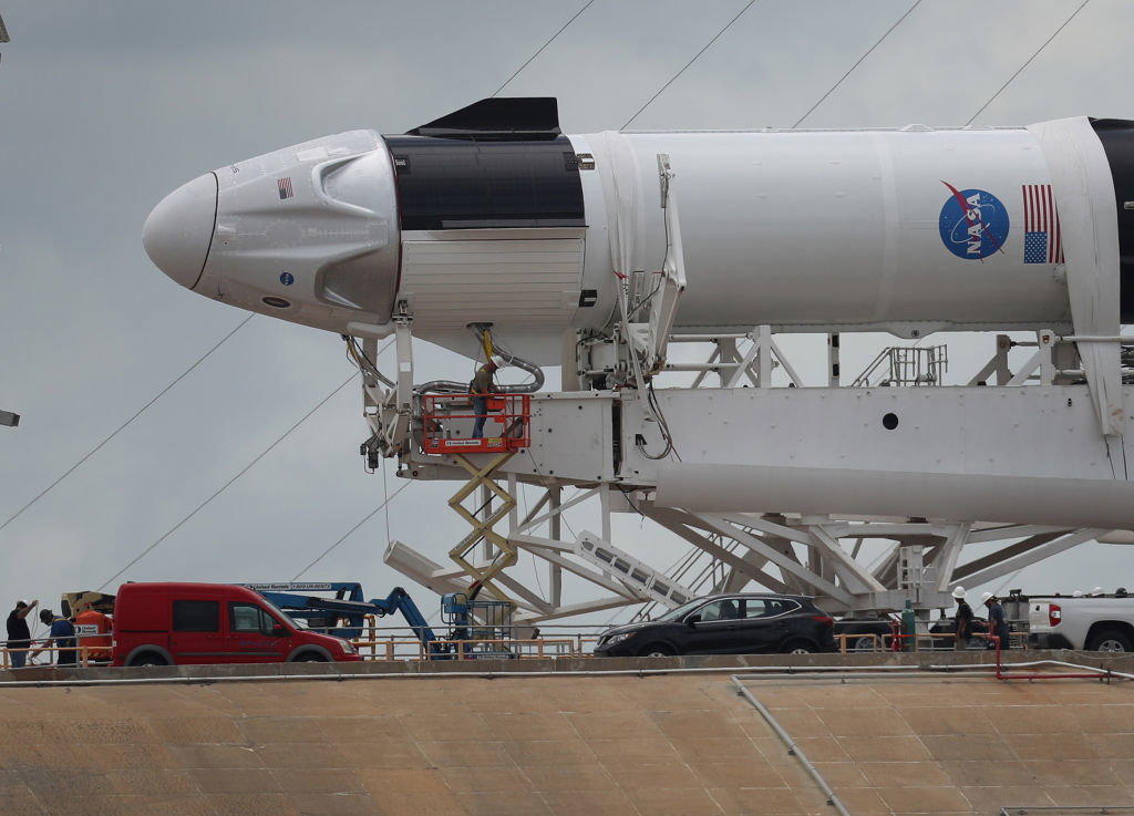 Start SpaceX Dragon Crew można oglądać na żywo w sieci (fot. Getty Images)