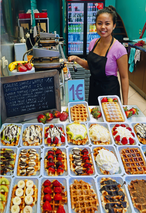 Wafle belgijskie