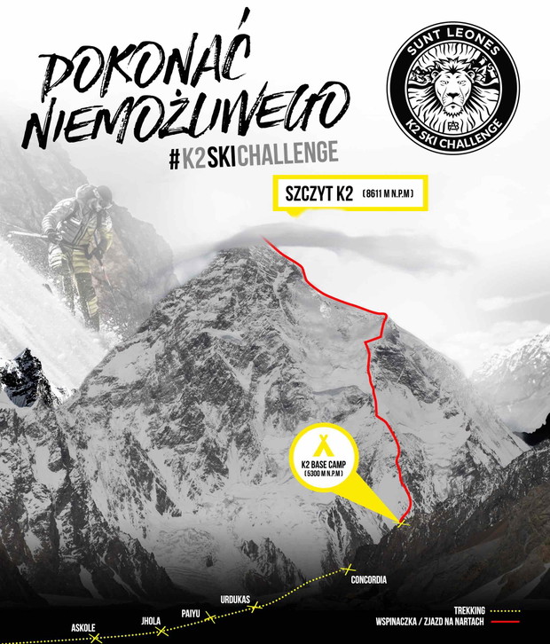 Andrzej Bargiel: #K2SKICHALLENGE