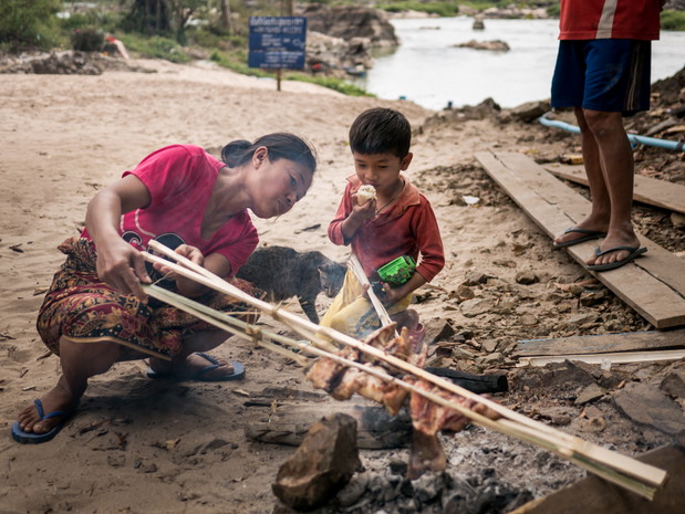Mekong, Laos