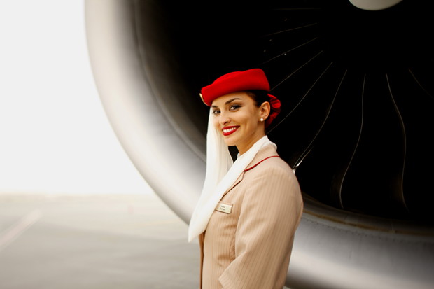 Sekerty urody stewardess Emirates